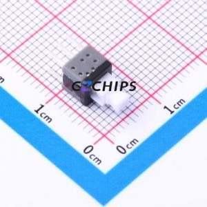 YTSPS-22E58L <b>Push</b> <b>Button</b> <b>Switch</b> Through hole <b>Switch</b> Double Pole Double Throw Self-Locking Square Plunger Through Hole - Product Image 1