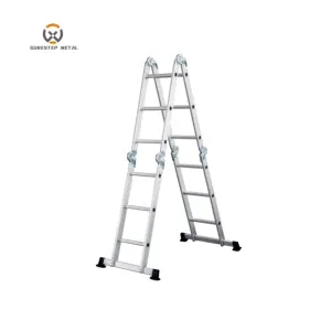 En131价格组合梯子百思买铝阶梯制作小铰链便携式梯子