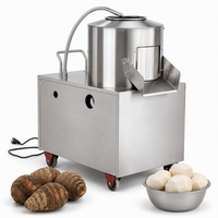 Machine industrielle automatique de pelage et de finition des pommes de terre, du gingembre et des patates douces