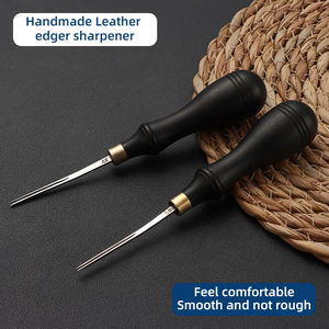 JP Diy Griff Leder Bastel werkzeug Leder Handgemachte Edger Creaser Leder Edge Beveler - Product Image 3