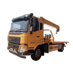 Carro attrezzi diesel 4x4 con cassone ribaltabile, motore diesel da 132KW, semirimorchio con pianale ribaltabile per HOWO - Product Image 5