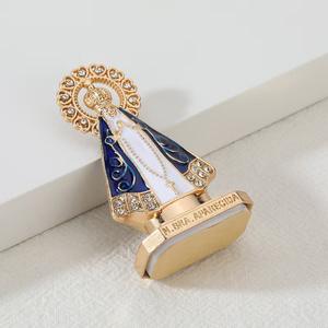 Chaveiro Vintage Pequenos Ornamentos Artesanato em Micro Inlay Dourado para Acessórios de Casa Escritório Carro Inclui Fundição e Gravação - Product Image 6