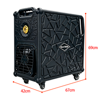 Machine à brouillard étanche 2500W pour scène et DJ, effet de fumée, machine à brouillard pour effets scéniques