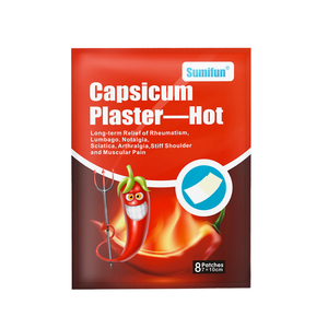 Promo Panas Sumifun Plester Herbal Capsicum Pereda Nyeri Otot Lutut Sendi Pijat Plester Medis OEM ODM - Product Image 4