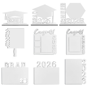 Panel de Fotos Sublimable Personalizado DIY, Marco de Fotos de MDF Personalizado para Recuerdo de Graduación, Decoración del Hogar, Regalo - Product Image 2