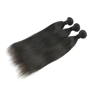 Wholesale Cuticle Aligned Mink Brazilian Straight Hair Vendor 100% Natural Virgin Real Human Hair Extensions Weave Bundle