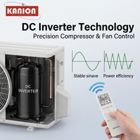 Climatiseur split à économie d'énergie A+++ Gaz R32 DC Inverter 9k 12k 18k 24k avec commande intelligente