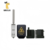 Kobra S1 MAX Combo : Buses en acier trempé intégrées, couvre-buses en silicone, brosse pour buses 0.25mm 0.4mm 0.6mm 0.8mm – Pièces d'imprimante 3D