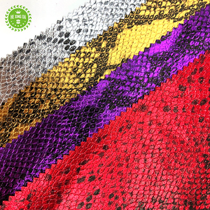 Faux rắn mô hình PU da vải cho váy/Quần Da nhân tạo da tổng hợp - Product Image 5