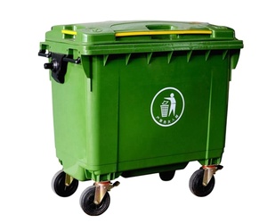 Hqpc Bán Buôn Ngoài Trời Tái Chế Bàn Đạp Di Động Wheelie Nhựa Thùng Rác 120l-1100l Chất Thải Thùng 240L 360L 660L 1100 Lít Thùng Rác <span class=keywords><strong>Bin</strong></span> - Product Image 3