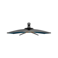 Moniteur de bureau incurvé FHD compatible 27 pouces Noir Résolution 1920*1080 180 Hz Moniteur de jeu Base réglable en hauteur