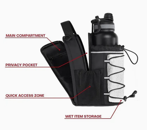 Từ phòng tập thể dục chai Nước Chủ Túi Bán buôn biểu tượng tùy chỉnh tùy chọn cho thể thao du lịch tập thể dục - Product Image 3