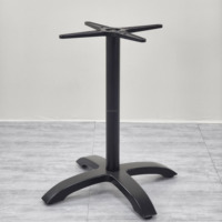 Table à manger pliante en aluminium noir HPL au design français moderne, utilisation intérieure et extérieure, résistante à l'eau, jardin, restaurant, hôtel