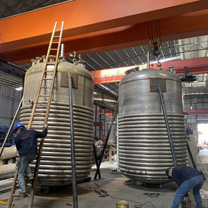 Bouilloire de réaction JCT 200L Réacteur chimique Résine acrylique Noyau de verre Composants Moteur Pompe à moteur incluse - Product Image 3