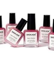 Vernis à ongles Halal respirant à base d'eau avec logo personnalisé, sans odeur, pelable, pour femmes musulmanes, enfants et DIY
