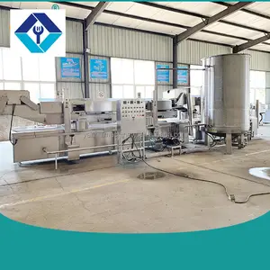 Continuous Flour Snack Fryer Equipment Fried Corn Chips Frying Machine