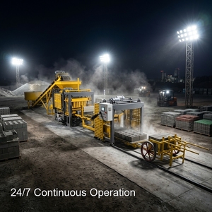L'acquisto diretto della macchina automatica per la produzione di blocchi di cemento QT4-16 tramite HF MACHINERY risparmia capitale. - Product Image 1