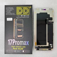 Compatible avec l'iPhone, écran OLED flexible à taux de rafraîchissement élevé pour les modèles 12, 13, 14, 15, 16, 17 Pro Max Plus