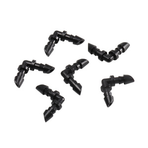 Raccords de tuyauterie capillaire PE 4/7 mm à double barbelure anti-goutte pour usage agricole et de jardin - Product Image 4