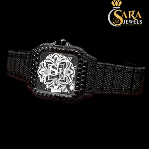 Reloj automático de lujo de calidad de exportación Natural VVS1 Diamond Relojes para hombre para todas las ocasiones disponibles para precio de exportación - Product Image 3