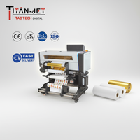Nouvelle machine d'impression A2 à rouleaux pour transfert thermique DTF, film AB, encre UV, 42 cm, fabrication sur mesure