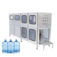 Ligne de production d'eau d'usine d'embouteillage de bouteilles à boire pures à petite échelle automatique complète de 5 gallons a à Z