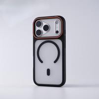 Nouvelle coque mate dépolie translucide en PC rigide magnétique pour iPhone 17, vente en gros, personnalisable pour iPhone 17 Pro Max