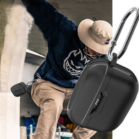 Livraison en 3 Jours – Housse de Protection en TPU pour Écouteurs JBL Tune 230NC avec Porte-clés Anti-perte