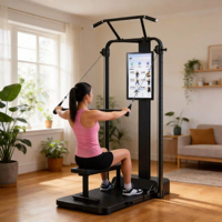 Equipo de Gimnasio Multifuncional Plegable Inteligente Todo en Uno para Entrenamiento Personal en Casa