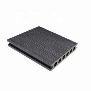 Nueva cubierta en relieve 3D WPC del fabricante chino 24*140MM Pisos de madera de acacia para exteriores Material compuesto de nueva tecnología - Product Image 1