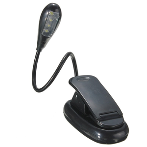 USB Rechargeable Book <strong>Light</strong> LED <strong>Clip</strong> <strong>on</strong> Reading Night <strong>Light</strong> Portable 4 LED <strong>Clip</strong> Reading Lamp <strong>for</strong> Desk Computer <strong>Bed</strong> Travel - Product Image 2