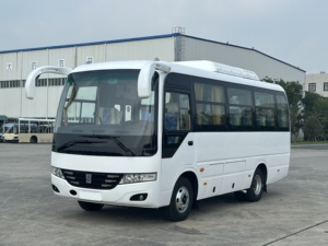 Autobús <span class=keywords><strong>de</strong></span> Negocios Diésel <span class=keywords><strong>de</strong></span> Alta Calidad <span class=keywords><strong>de</strong></span> 6.6m y 25 Asientos con Volante a la Izquierda, Interior Confortable para <span class=keywords><strong>Agencia</strong></span> <span class=keywords><strong>de</strong></span> <span class=keywords><strong>Viajes</strong></span> - Product Image 2