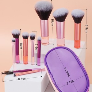 Juego <span class=keywords><strong>de</strong></span> <span class=keywords><strong>Brochas</strong></span> <span class=keywords><strong>de</strong></span> <span class=keywords><strong>Maquillaje</strong></span> <span class=keywords><strong>de</strong></span> Viaje Personalizadas <span class=keywords><strong>de</strong></span> Alta Calidad, <span class=keywords><strong>Brochas</strong></span> <span class=keywords><strong>de</strong></span> <span class=keywords><strong>Maquillaje</strong></span> Coloridas, Juego <span class=keywords><strong>de</strong></span> <span class=keywords><strong>Brochas</strong></span> <span class=keywords><strong>de</strong></span> <span class=keywords><strong>Maquillaje</strong></span> Portátiles con Mango Corto y Bolsa - Product Image 5