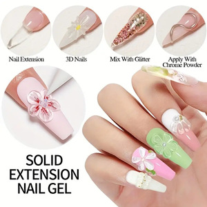 Gel de modelage 3D transparent haute densité pour ongles, non collant, pour extension et sculpture stéréo DIY - Product Image 4