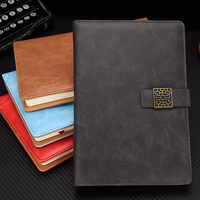 Agenda en cuir PU thermique au design unique, couverture rigide, agenda magnétique hebdomadaire, planificateur de mariage, ensemble cadeau avec boucle pour stylo