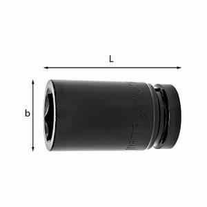 Extensión de llave de vaso de 235 mm y 1 ml de longitud para herramientas de reparación automotriz - Product Image 1