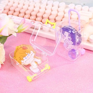 Custom UV Printed Plastic Crafts Acrylic Suitcase Sign Keychain with Creativity Logo Design