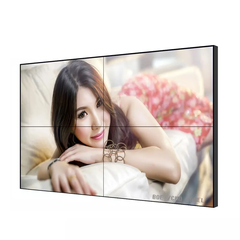 55 inch 3.5mm bezel wall mount anti crack explosive proof screen DID stitching video wall unit lcd splicing screen