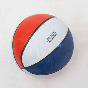 Wholesale Custom Logo Standard Size 7 <b>Basketball</b> Blue White Official Match <b>Basketball</b> with Free Air <b>Pump</b> Needle - Product Image 2