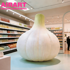 Modèle et mascotte gonflables <span class=keywords><strong>d</strong></span>'ail personnalisés pour les événements promotionnels des supermarchés de légumes - Product Image 4