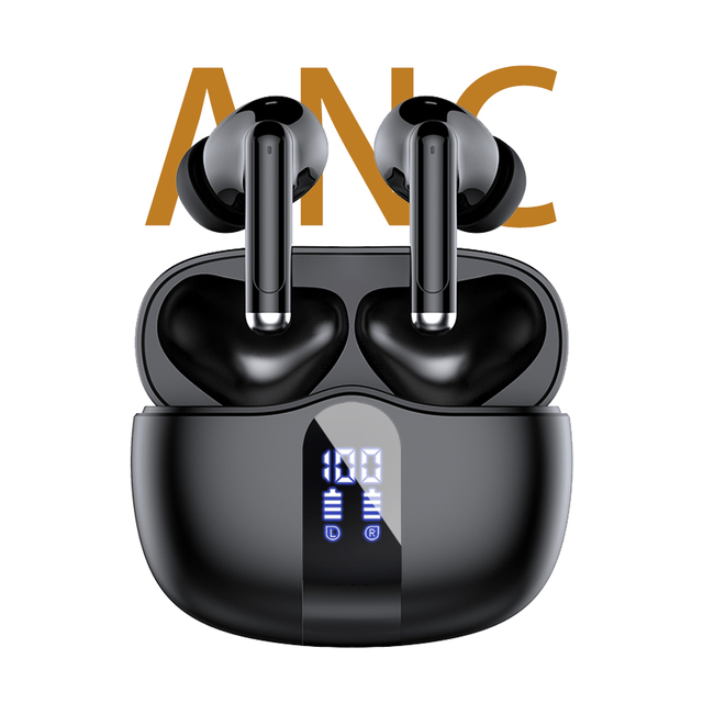 2025 Professional Wireless In-Ear ANC&ENC Earbud Auriculares Bluetooth Digital Display Waterproof Headphone Noise Cancelling TWS