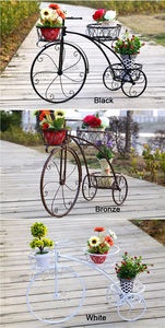 Supporto <span class=keywords><strong>per</strong></span> Piante <span class=keywords><strong>in</strong></span> Metallo Smontabile Junju a 3 Ripiani <span class=keywords><strong>per</strong></span> Giardino, Balcone, Patio, Corridoio e Terrazza - Product Image 2