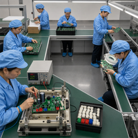 Fabricants de composants électroniques à livraison rapide, production de prototypes en série, assemblage de circuits imprimés Rogers personnalisés, finition de surface ENIG
