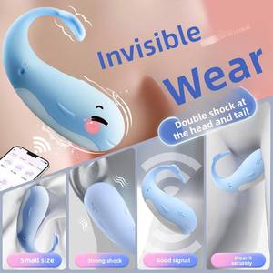 Vibrador Silencioso con Control Remoto Inalámbrico Bluetooth Little Whale, Dispositivo de Masturbación Femenina a Distancia para Parejas, Juguetes para Adultos - Product Image 3