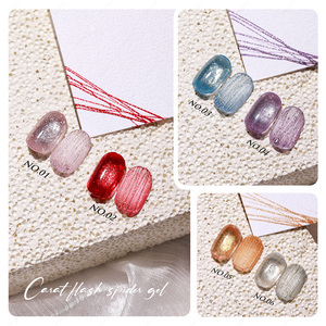 Jting thiết kế mới nhất 6 màu sắc Carat <span class=keywords><strong>Flash</strong></span> Spider gel sơn móng tay một bước hình thành gel đánh bóng OEM bán buôn Nail Nguồn cung cấp nghệ thuật - Product Image 5