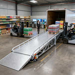 Chất lượng cao 6 tấn 10 tấn tải dỡ tải di động tải <span class=keywords><strong>container</strong></span> đoạn đường nối di động Dock leveler - Product Image 5