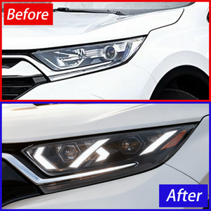 AURON 2017-2022 12V New Full <b>LED</b> DR-L Front Daytime Lamp Assembly 6000K 60W Retrofit/Upgrade <b>Headlight</b> for Honda CR-V OE - Product Image 5