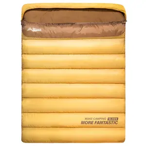 Sac de couchage double Beishan Wolf pour adultes, camping en plein air, couple, toutes saisons, universel, épaissi, anti-froid, couverture de sieste - Product Image 1