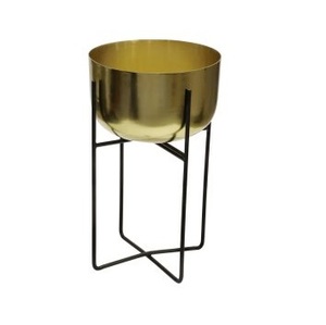 Jardinière extérieure en métal avec support en métal pour la décoration de la maison et du jardin - Product Image 4