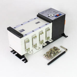 สวิตช์โอนถ่ายอัตโนมัติ Golgon 4P 160A สามเฟส สี่สาย ATS380V ระดับ PC แบบแยกพลังงานคู่ - Product Image 1